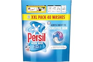 Persil Non Bio 3 in 1 Washing Capsules laundry capsules gentle next to sensitive skin for outstanding stain removal in quick & cold washes 48 washes
