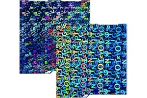 IdeaFormer IR3 Smooth Pen Build Plate for Anycubic Kobra 3, Flexible Digit+Letter Spring Steel Sheet Plate 256x268mm for Kobra 3, Kobra 3 Combo 3D Printers