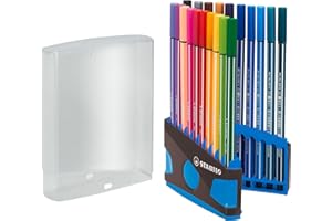 Rotulador premium STABILO Pen 68 - Estuche ColorParade con 20 colores