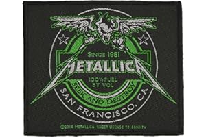Rock Off PHM Metallica - Beer Label (Toppa) Merchandising Ufficiale