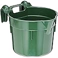 Kerbl Hang-On 323481 Feeding Trough with Fixation Brackets approximately 8 L Green
