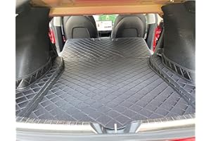 ‎TOPFIT topfit Tesla Model 3 Kofferraummatten Kofferraum Haustier Matten wasserdichte rutschfeste Schutzlehne Rückenlehnenmatten mit Oxford-Material für Tesla Model 3 Zubehör