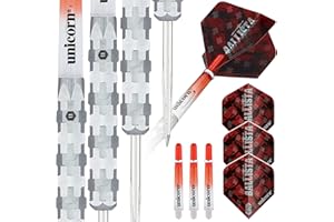 Unicorn Ballista|Styl 1|Rzutki ze stalową końcówką Unisex, srebrne, 25 g