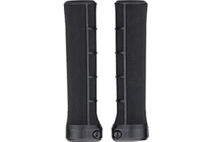 3min19sec Poignées pour VTT avec Serrage Lock-on- Poignées de Guidon adhérentes pour VTT, vélo de Ville, VAE ou e-Scooter - Les poignées parfaites pour Le VTT