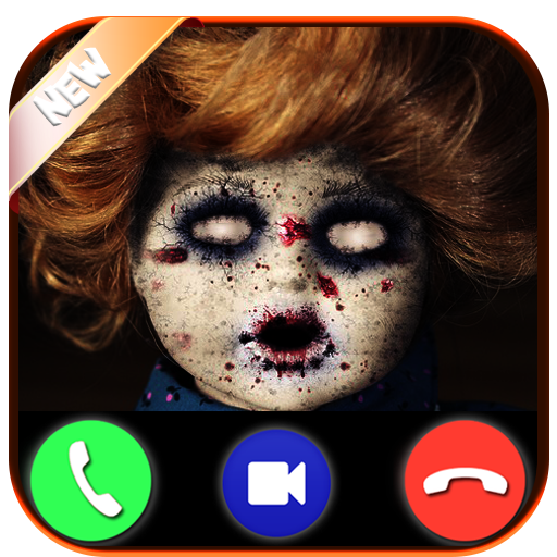 Scary Doll Horror Zombie Video Call Fake Phone Game Call Fake Text Message Id Pro Prank 2020 Amazon De Apps Spiele
