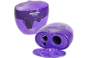 Swordfish The Triple 3 Hole Bleistiftspitzer - lila 1 Stück