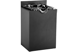 BarberPub Lavabo professionale con lavandino retromarcia, senza sedia, per barbiere 7134