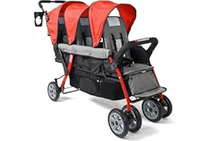 GAGGLE ITALTRIKE Foundations Passeggino TRIO SPORT 3 Posti in Tandem