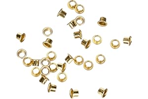 LEBEZ scatola 250 occhielli ottone per occhiellatrice diam. 5mm