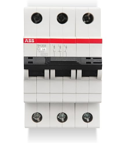 ABB installatieautomaat 3-polig nul 50A B-kar (S203-B50NA