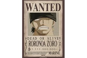 GB eye – Poster ONE PIECE Wanted (WANTED Zoro)