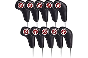 Craftsman Golf Housse de Protection magnétique en Fer avec Grand numéro