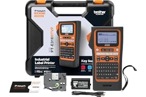 Brother PT-E310BTVP P-Touch Edge handhållen industriell etikettskrivare med Bluetooth och USB-C (upp till 18 mm etiketter)