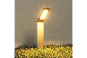 Mai & Mai Lampe sur Pied Extérieur Gris Foncé 128x98x408mm Éclairage Extérieur de Jardin LED IP65 Desgin Pfadfinder