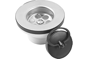 CORNAT T352504 1,5 mm x 45 mm x 85 mm-Diamètre: évier avec bonde de vidage