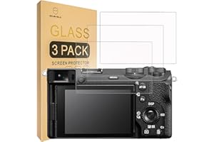 Mr.Shield Schutzfolie Kompatibel mit Sony Alpha A6700 6700 Camera [3 Stück] Schutzglas Schutzglasfolie 9H Härte, HD Klare Displayschutzfolie
