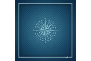 MTJ® Tapis de Bridge Prestige (Bleu) 78x 78 cm - Jersey Néoprène - Fabriqué en France