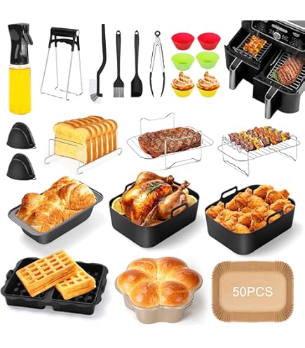 Ninja Heißluftfritteuse Zubehör, 2024 Neu Ninja Foodi Accessories für