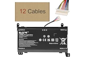 BLESYS 12 kabli FM08 bateria do HP Omen 17-AN0XX 17-AN012DX 17-AN014NG 922976-855 TPN-Q195 HSTNN-LB8A HSTNN-LB8B 922752-421 922753-421 922977-855 laptopa 14.6V 83.22Wh [12 pins]