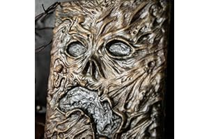 HINAA Necronomicon Evil Dead Book, taccuino in resina con dettagli raccapriccianti per interni di vecchie pagine, libro di incantesimi morti per decorazioni da tavolo per la casa, decorazione da tavolo, in