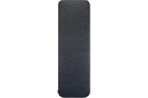 ‎BRANDSSELLER Brandsseller Bankauflage aus Filz 118x38x2 cm – Stilvolles, pflegeleichtes Sitzkissen für Innen & Außen, hochwertiges Bankpolster mit abgerundeten Ecken, langlebig – Anthrazit