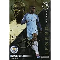22-23 Panini Prizm YAYA TOURE 直筆サインカード Yaya Toure Signature Legend Panini 2023/2024 Adrenalyn XL 23