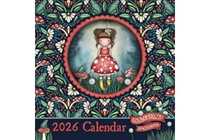 Carousel Worldwide, Gorjuss 2026 kwadratowy kalendarz ścienny