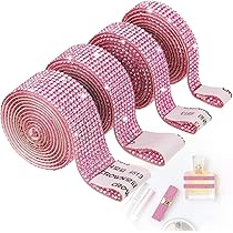 Nastro Strass Autoadesivo NiArt - 12 Rotoli Da 0.9cm, 11.9m Totale | Per Decorazioni Fai Da Te - Foto 11