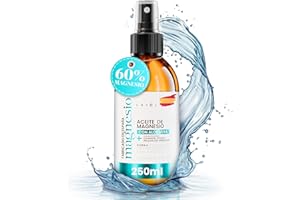 LAIOL Aceite de Magnesio Spray 250ml – Magnesium Oil Spray para Pies Cansados y Dormir – Magnesio para Masaje, Relajación Muscular, Sueño y Cuidado de la Piel – Adultos y Niños