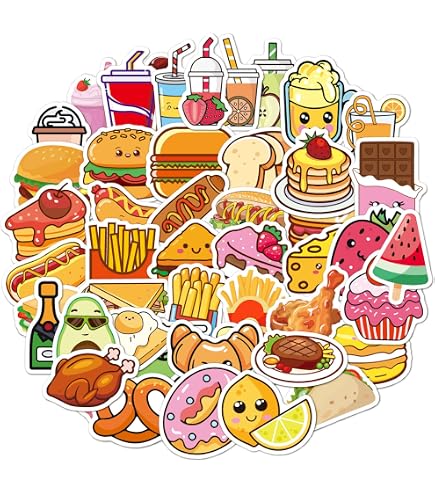 100 Bunte Blumen-Aufkleber – Wasserfeste Sticker Für Laptop, Flasche & Scrapbooking