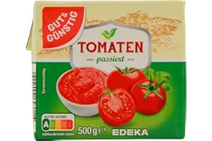 POIGET Gut & Günstig Tomaten passiert, 6er Pack (6 x 500g)
