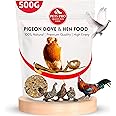 Generic Pets Pro Pigeon, Dove & Hen Food (500Gm) | Multigrain & Seeds Mix with 12+ Delicious Grains & Nuts for Hen & Doves