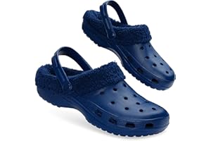 CityComfort Zuecos Invierno con Forro de Sherpa para Hombre - Regalos Hombres