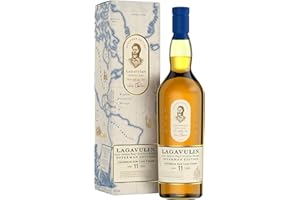 Lagavulin Offerman Limited Edition │ Caribbean Rum Cask Finish│Whisky│46% vol│70cl│Bottle with Gift Box│Tropical Flavour and Peaty Character