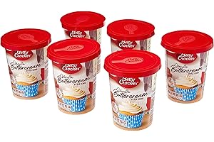 Betty Crocker Vanilla Buttercream Style Icing 400g (Pack of 6)