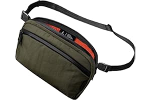 ALPAKA Flight Sling 2L- Small Sling Bag For Men Travel Lightweight,Portable, Packable, with Quick Release Shoulder Strap - Integrated Key Leash - WeatherProof, Axoflux 400D