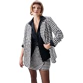 DeFacto Kadın Oversize Fit Tweed Blazer