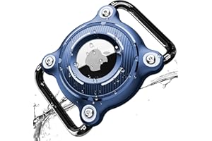 DLENP Obroża dla psów AirTag, Airtag obroża dla psów, ochrona przed zgubieniem, opaska na rękę dla zwierząt domowych, wodoszczelna zawieszka i lekka, akcesoria do trackera zwierząt domowych, kolor