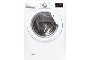 Hoover H-WASH 300 Lite H3D 4962DE 9Kg Wash & 6Kg Dry1400 rpm Freestanding Washer Dryer, White