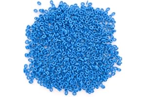 CEONAM 1000pcs/bag Dental Orthodontic Separator Bulk Pack, Elastic Orthodontic Separate Ties for Dental Care and Treatment