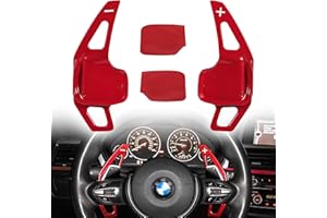 ROUTEKING Paddle Shifter Extensions for BMW, Aluminum Metal Steering Wheel Paddle Shifter Compatible with BMW 2 3 4 X1 X2 X3 X4 X5 X6 series F22 F23 F30 F31 F33 F34 F36 F32 F15 F16 F25 F26 F48 F39