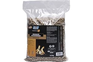 GEB Propfeu granulés pellets pour ramonage Chimique de poêles - Sachet 1,5kg, Beige