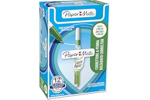 Paper Mate Liquid Paper NP10 Micro correttore a penna | 7 ml | confezione da 12