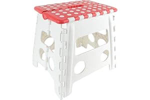 JE CHERCHE UNE IDÉE JE CHERCHE UNE IDEE KB5689 - Taburete Plegable, de plástico, 30 x 22 x 32,5 cm