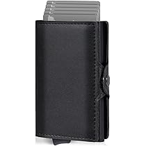 Portafoglio Uomo Slim Con Protezione RFID - Portacarte Compact Con Scomparto Monete E Banconote - Foto 7