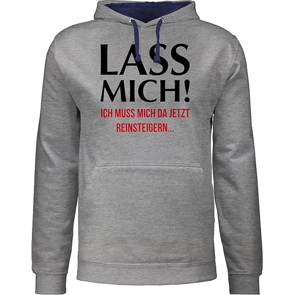 Shirtracer Hoodie Mit Spruch - So Viele Idioten Und Nur Eine Sense
