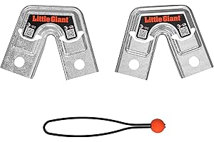 Little Giant, 26999 - Accessori per scale, staffe a cavalletto per scala, in alluminio, adatti alla maggior parte dei modelli multiposizione