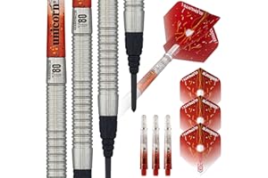 Unicorn Core XL Striker Dartpfeile mit weicher Spitze