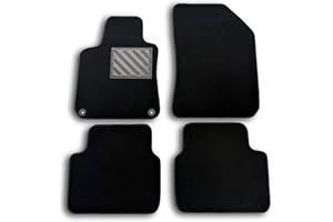 MTC AUTOMOTIVE Peugeot 308 II SW de 2014-2021 a Medida, Alfombrillas Antideslizantes, talonera de Goma Reforzada, Botones de fijación