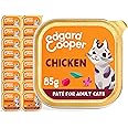 Edgard Cooper Paté for Kittens, (Duck and Chicken, 16x 85g cup), wet food for sterilized or active cats, grain-Free, fresh meat with natural ingredients, no added sugar